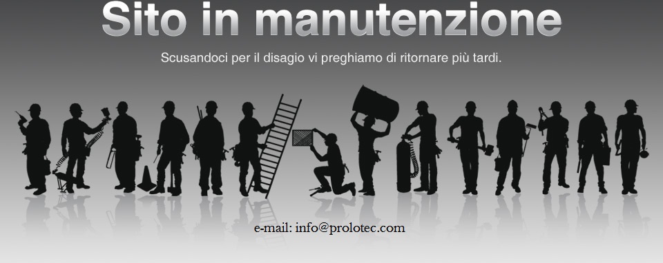 Sito in manutenzione